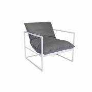 Coral Chair White/Charcoal gallery detail image