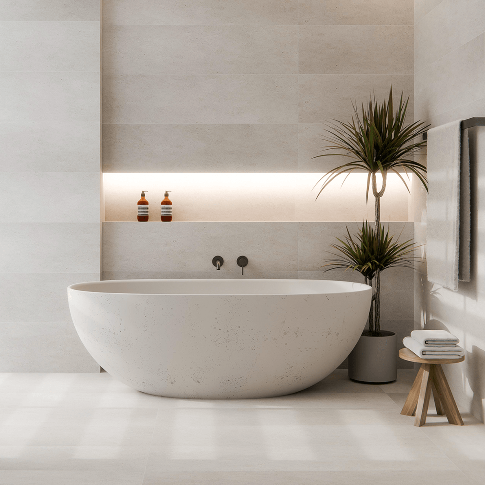 Code Cove Concrete Freestanding Bath gallery detail image