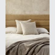 Baya Alder Cushion - Oat | 55 x 55cm gallery detail image