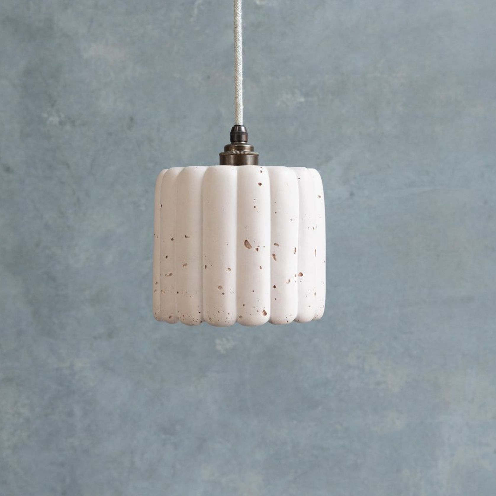 Large Fluted Pendant gallery detail image