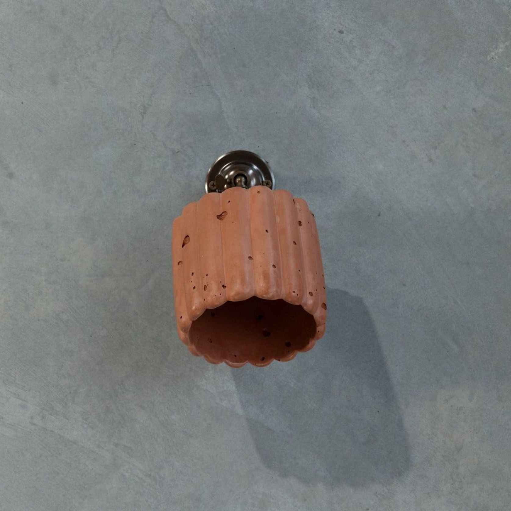 Small Fluted Wall Light with Knuckle gallery detail image