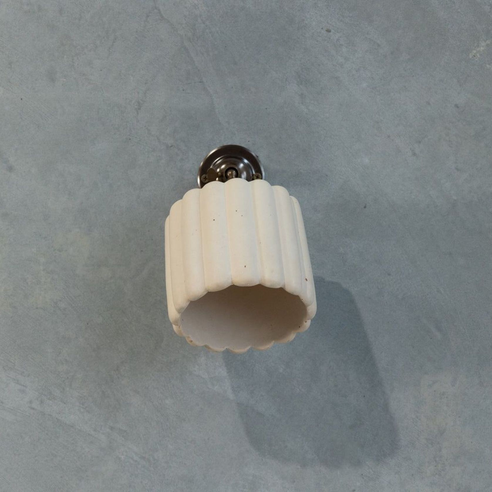 Small Fluted Wall Light with Knuckle gallery detail image