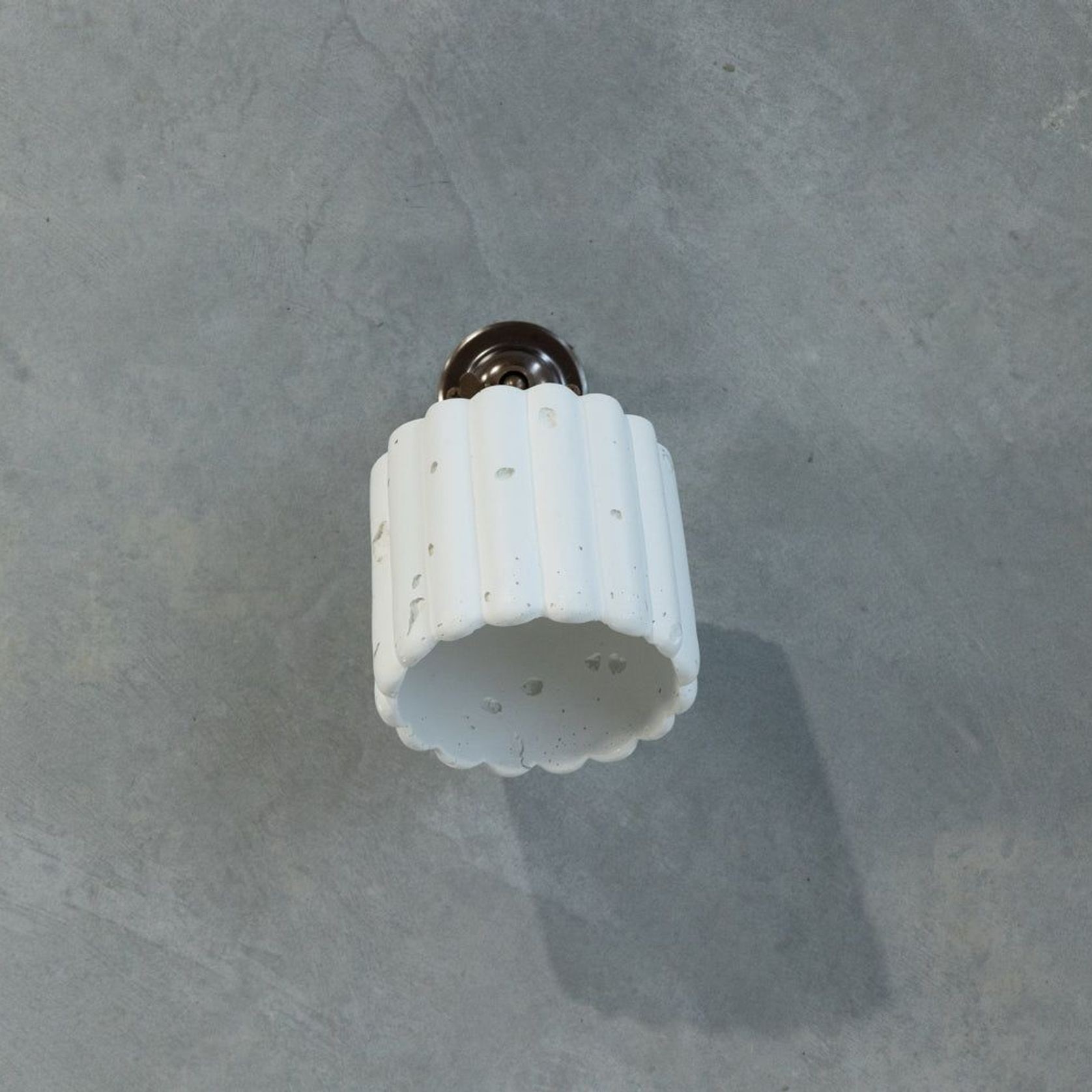 Small Fluted Wall Light with Knuckle gallery detail image