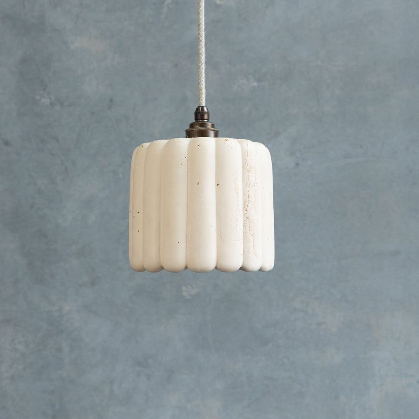 Large Fluted Pendant gallery detail image