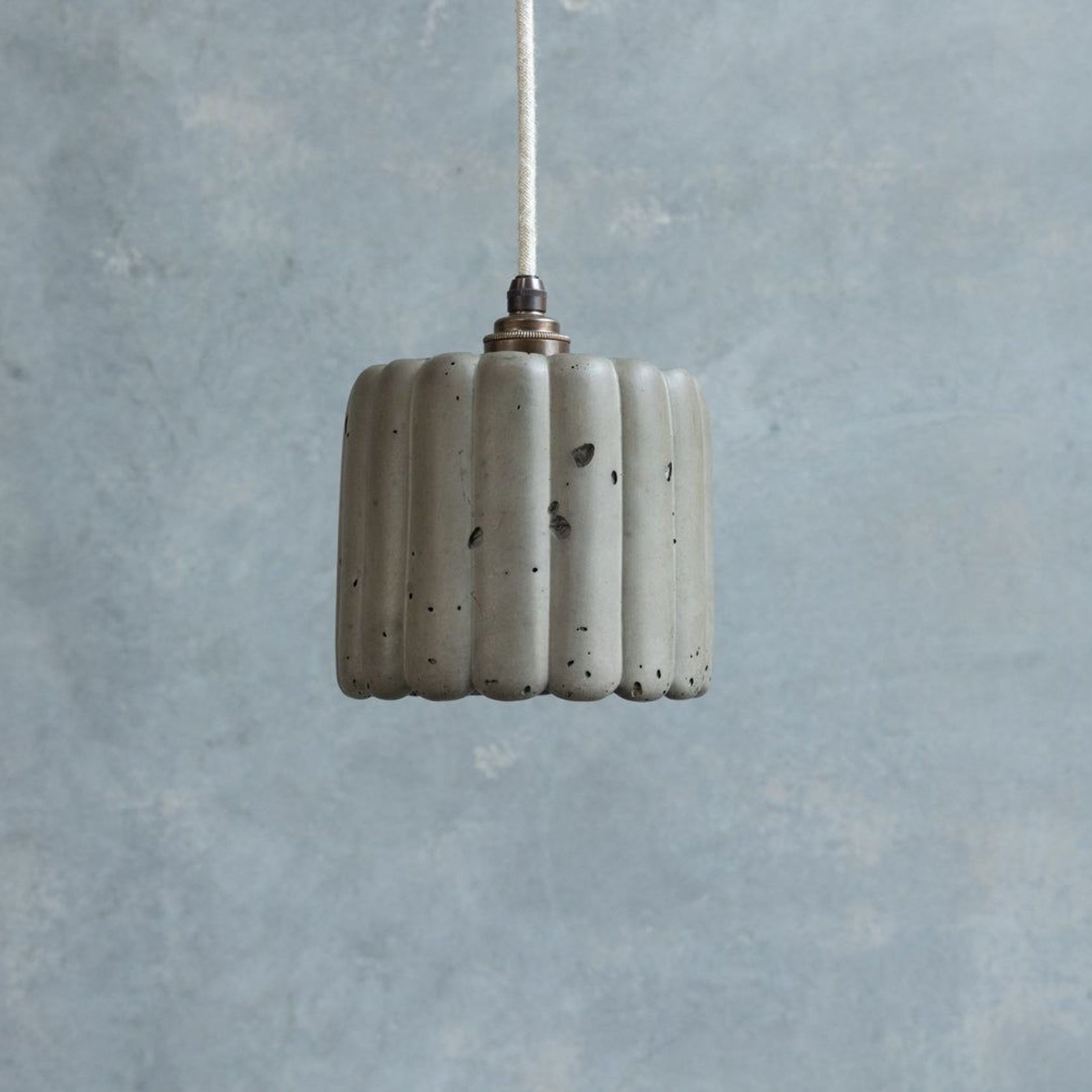 Large Fluted Pendant gallery detail image