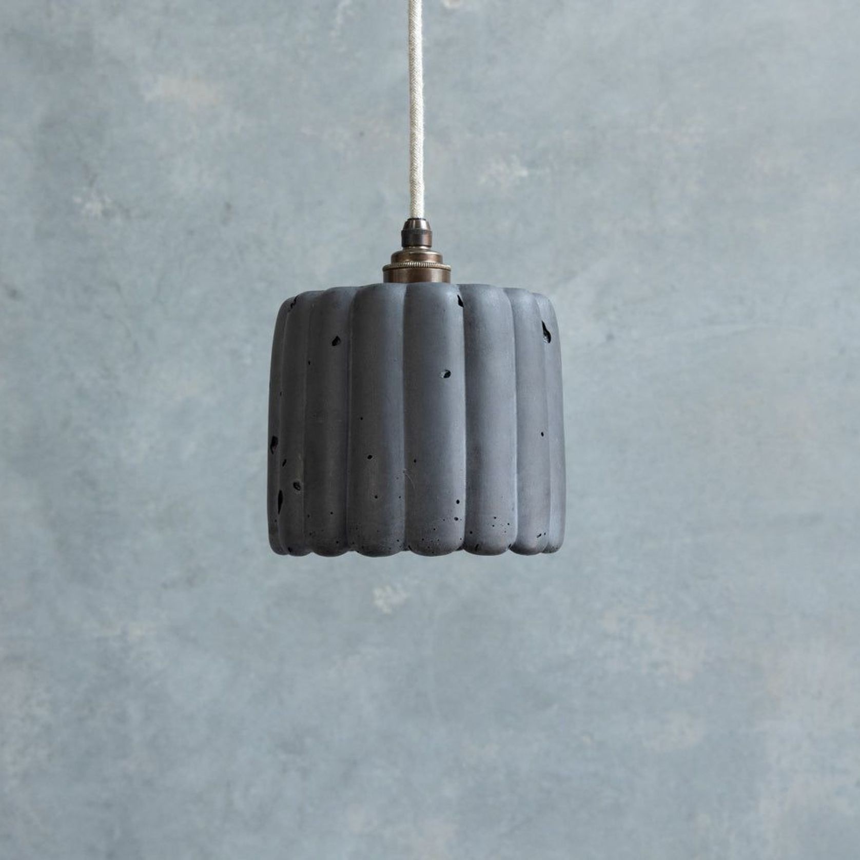 Large Fluted Pendant gallery detail image