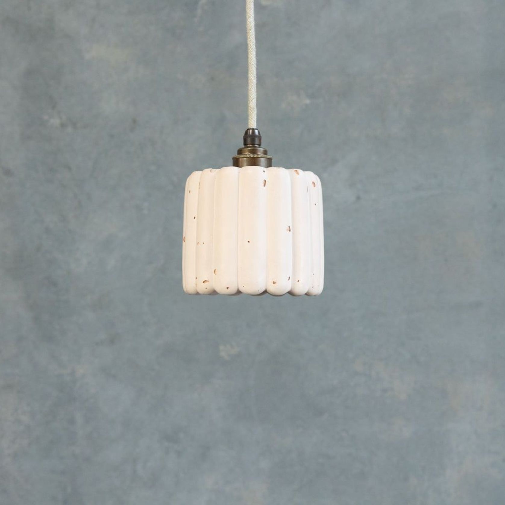 Small Fluted Pendant gallery detail image