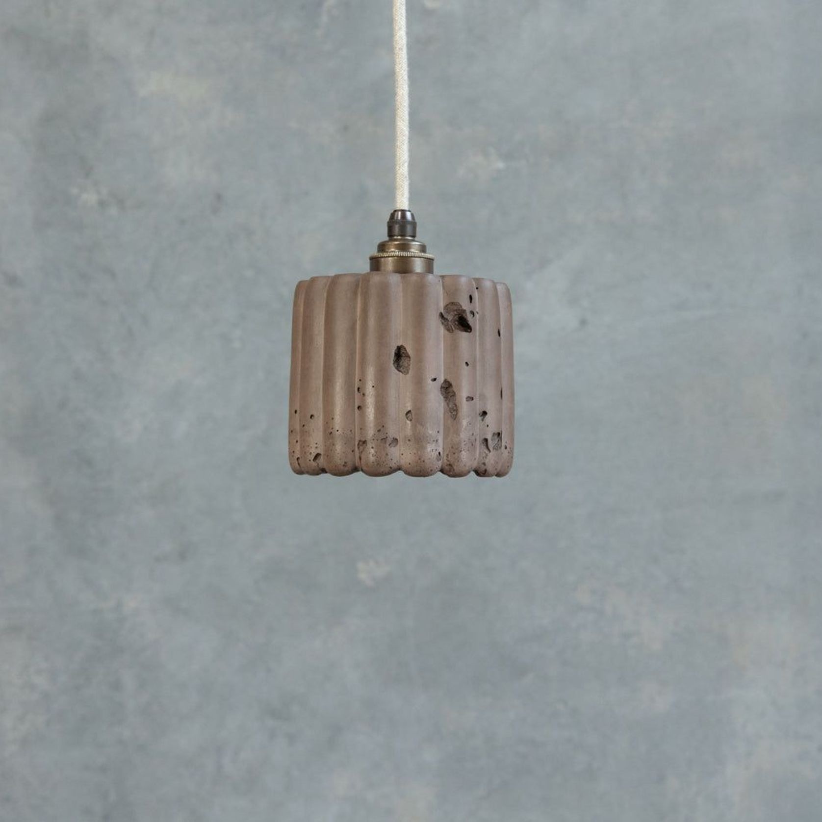Small Fluted Pendant gallery detail image