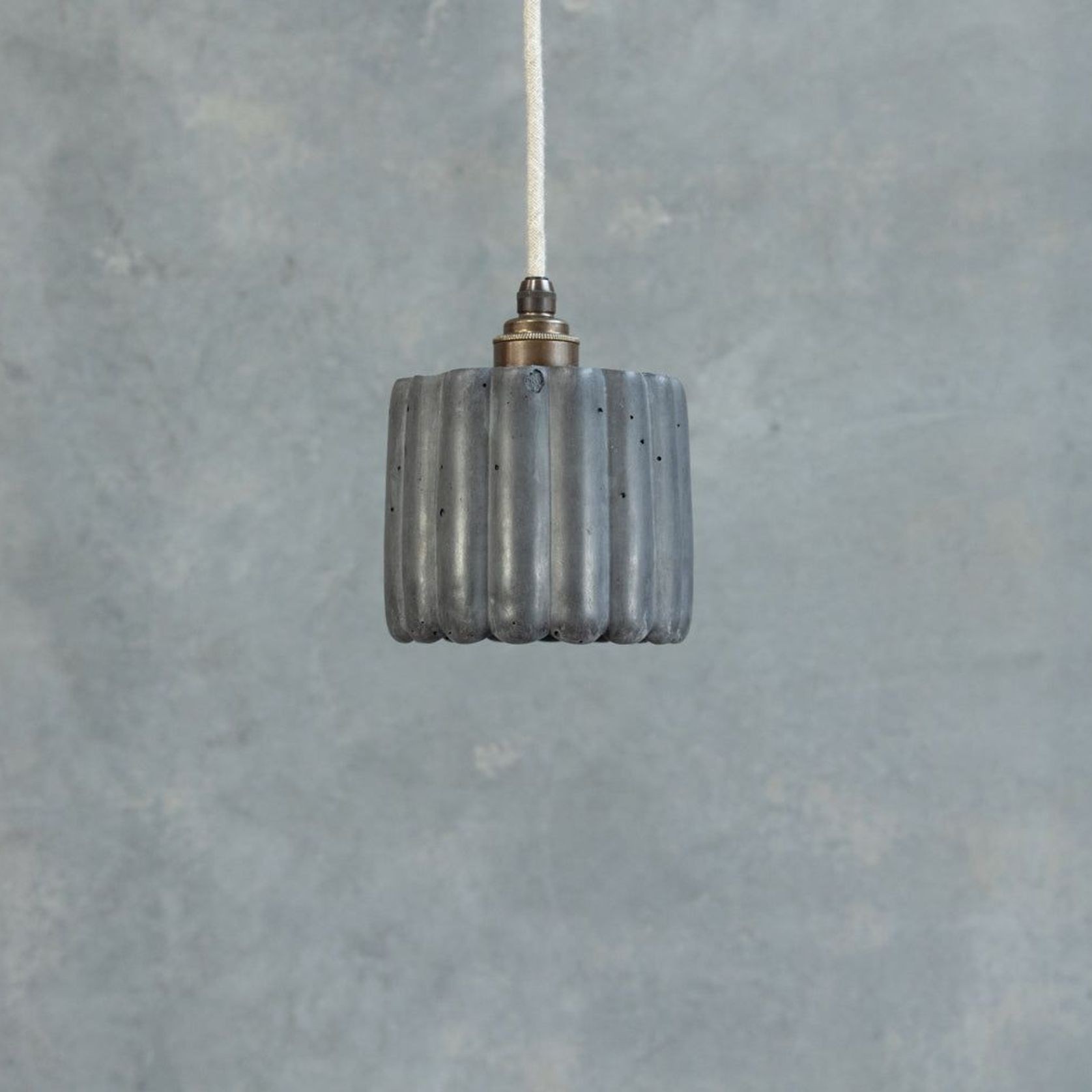 Small Fluted Pendant gallery detail image