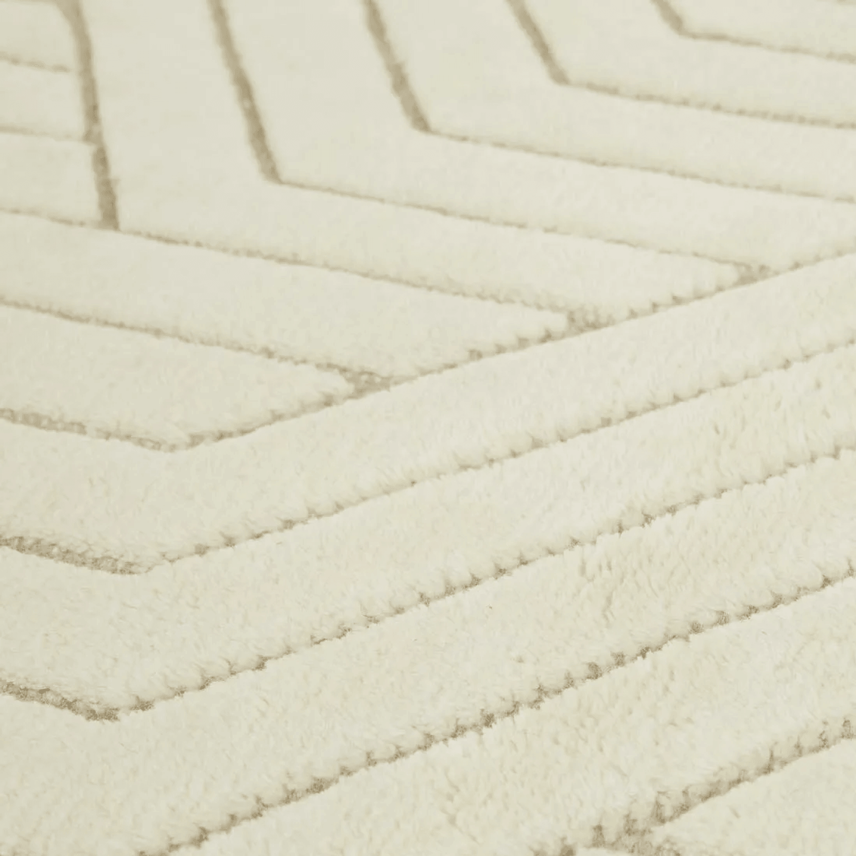 Soren Liv Bower Criss Cross Rug - Ivory | 100% Wool gallery detail image