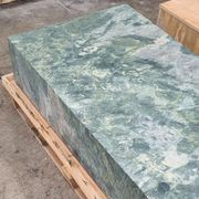 Block Coffee Table - Green Marble - Large | Natural Stone Co. gallery detail image