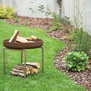 ALFRED RIESS Hekla Steel Fire Pit - Medium gallery detail image
