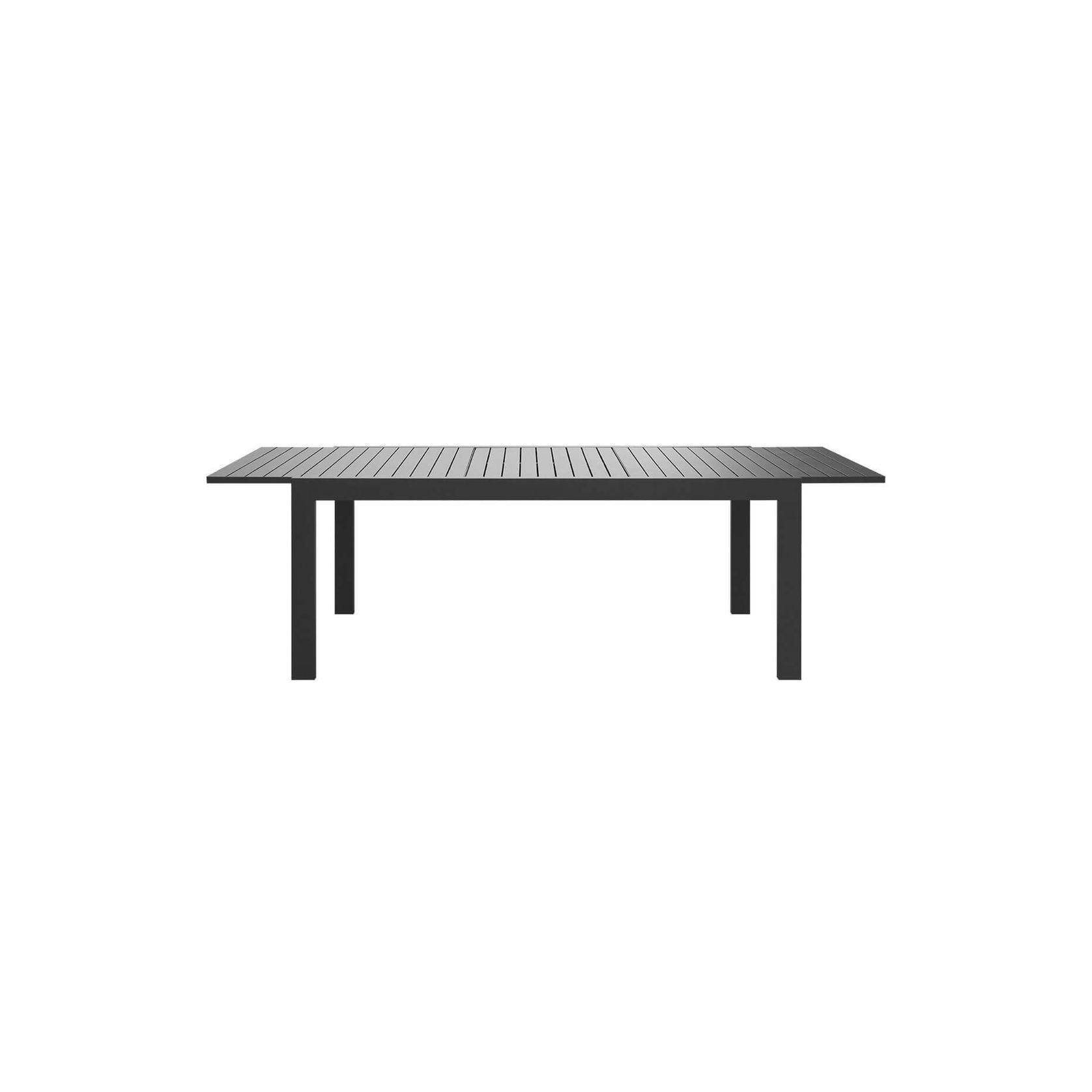 Cumulus Aluminium Outdoor Patio Extension Dining Table 180-240 X 100cm gallery detail image