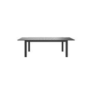 Cumulus Aluminium Outdoor Patio Extension Dining Table 180-240 X 100cm gallery detail image