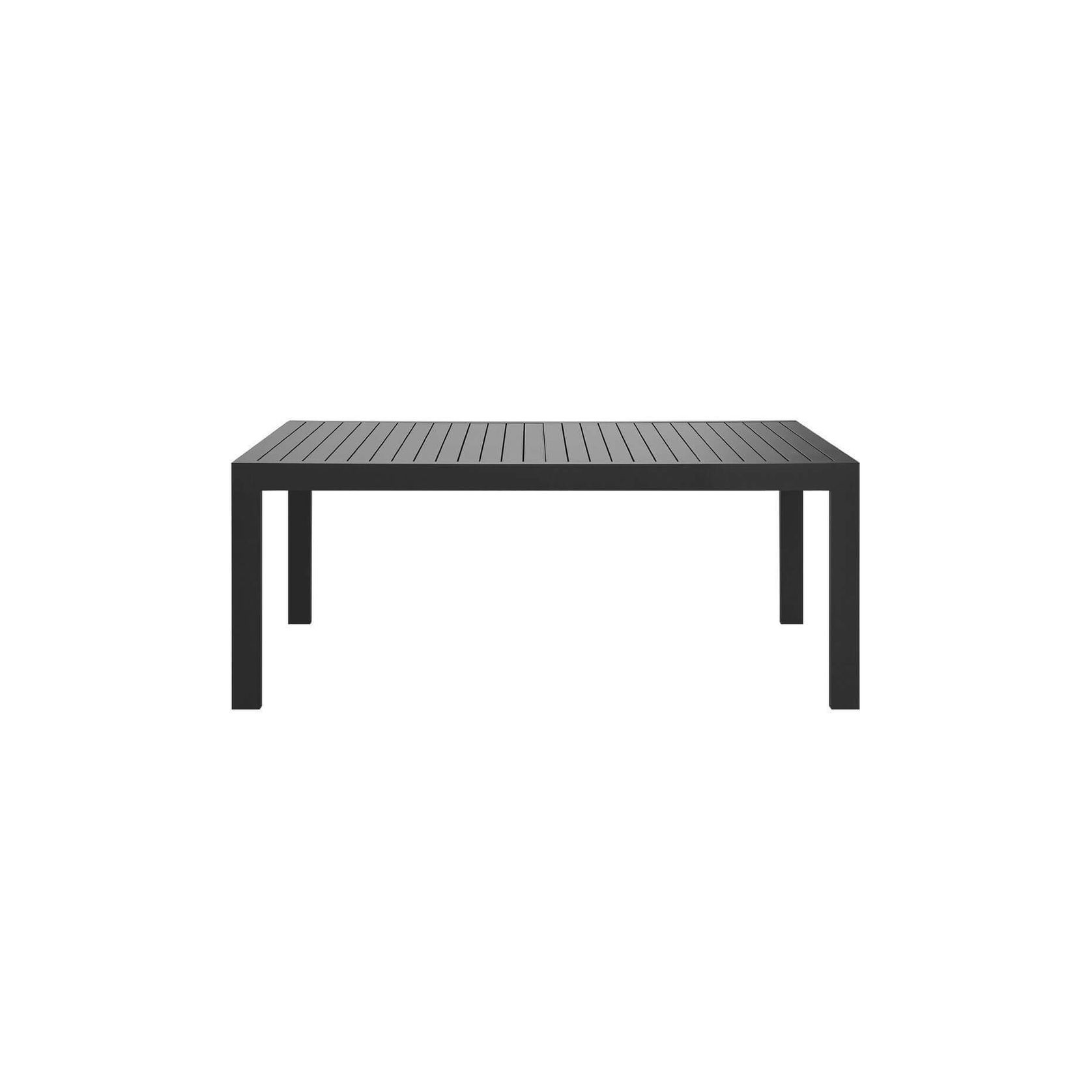 Cumulus Aluminium Outdoor Patio Extension Dining Table 180-240 X 100cm gallery detail image