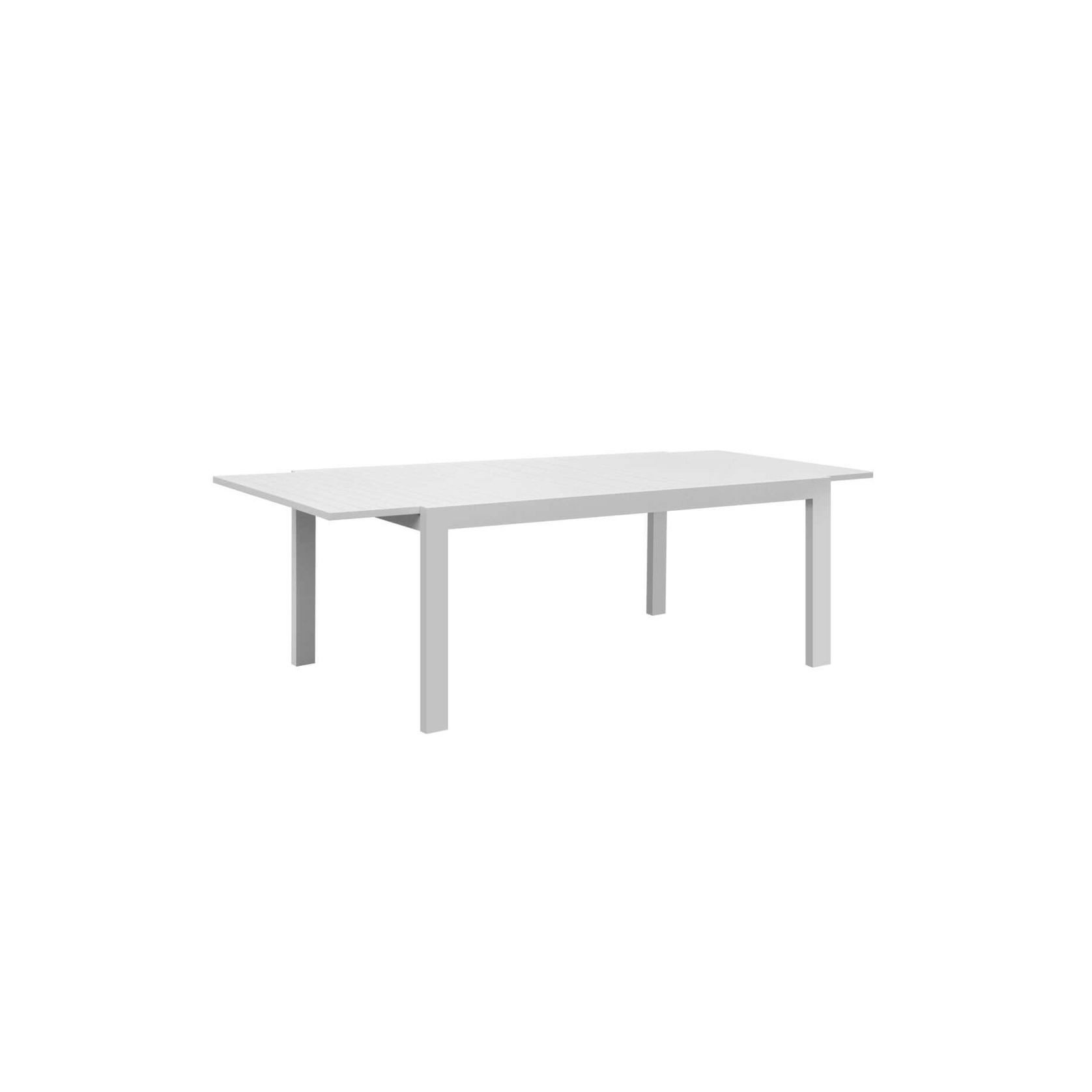 Cumulus Aluminium Outdoor Patio Extension Dining Table 180-240 X 100cm gallery detail image