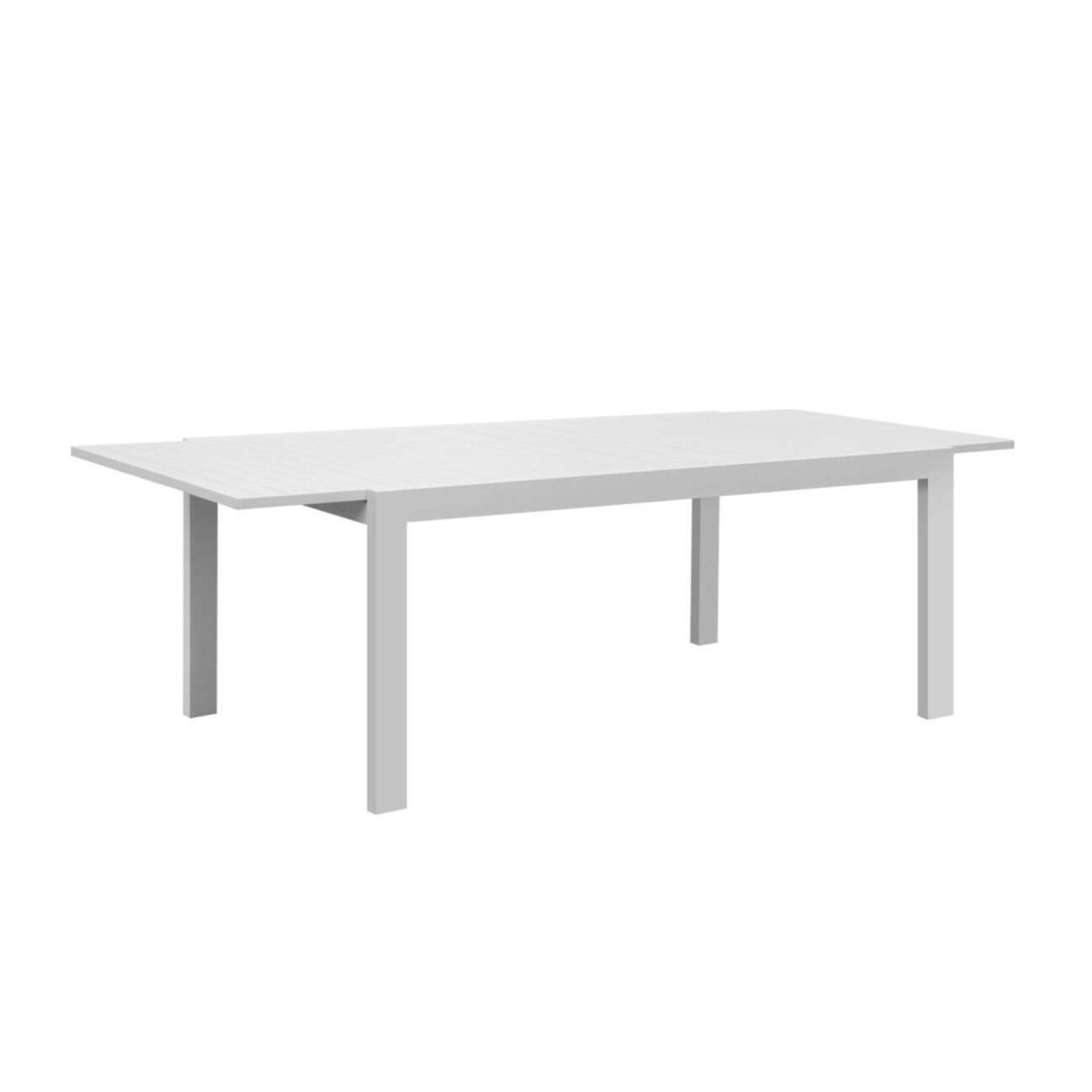 Cumulus Aluminium Outdoor Patio Extension Dining Table 180-240 X 100cm gallery detail image