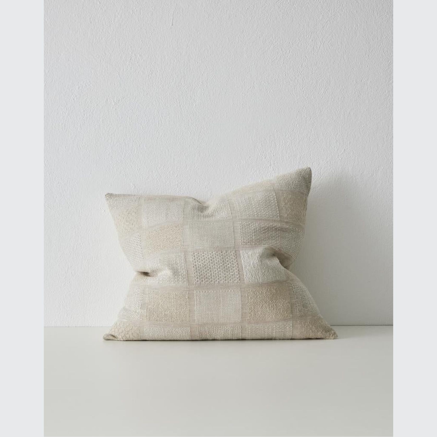 Weave Home Bodrum Cushion - Hemp | 50 x 50cm gallery detail image