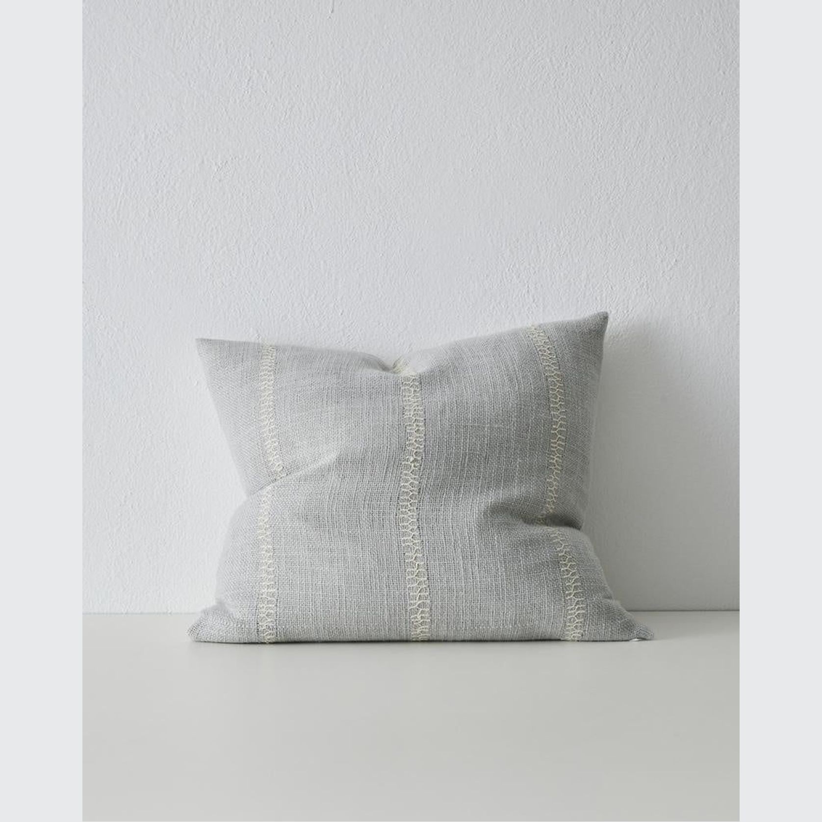 Weave Home Maddalena Cushion - Glacier | 50 x 50cm gallery detail image