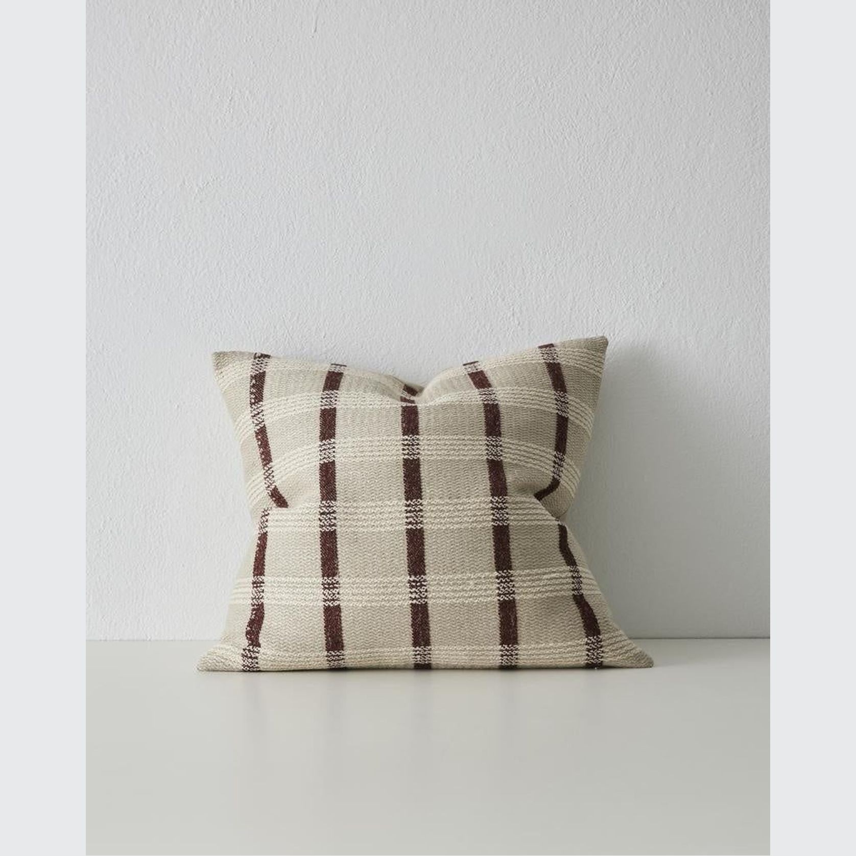 Weave Home Marmaris Cushion -  Rosewood | 50 x 50cm gallery detail image