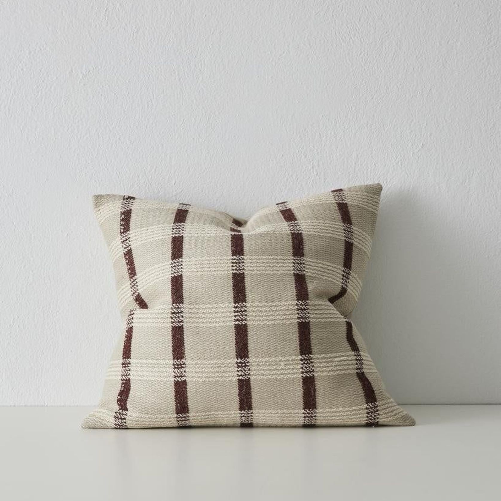 Weave Home Marmaris Cushion -  Rosewood | 50 x 50cm gallery detail image