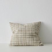 Weave Home Tripoli Cushion - Fog | 50 x 50cm gallery detail image