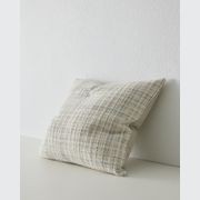 Weave Home Tripoli Cushion - Pearl | 50 x 50cm gallery detail image
