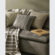 Weave Home Gigi Cushion - Slate | Wool Blend Boucle gallery detail image