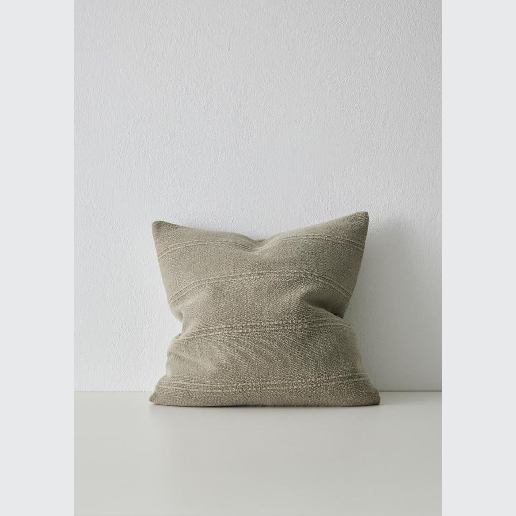 Weave Home Palma Cushion - Stone | 50 x 50cm gallery detail image