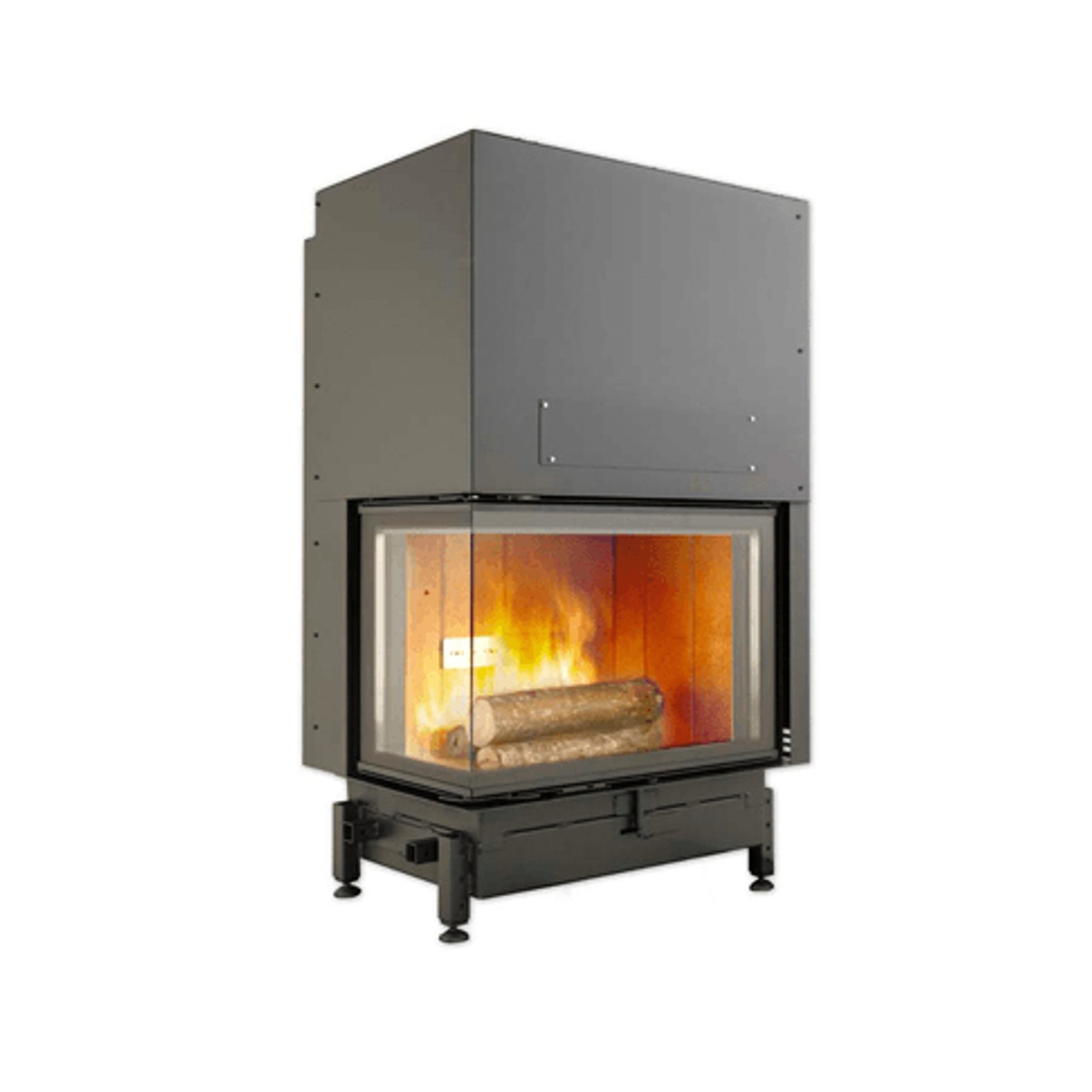 Cheminee Chazelles D1000VAG Designer Wood Fireplace gallery detail image