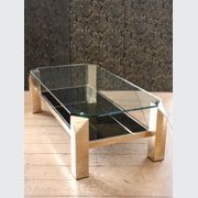 23 Carat Gold Plated Coffee Table From Belgo Chrom gallery detail image