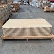 Fluted Block Table - Veincut Travertine | Natural Stone Co. gallery detail image