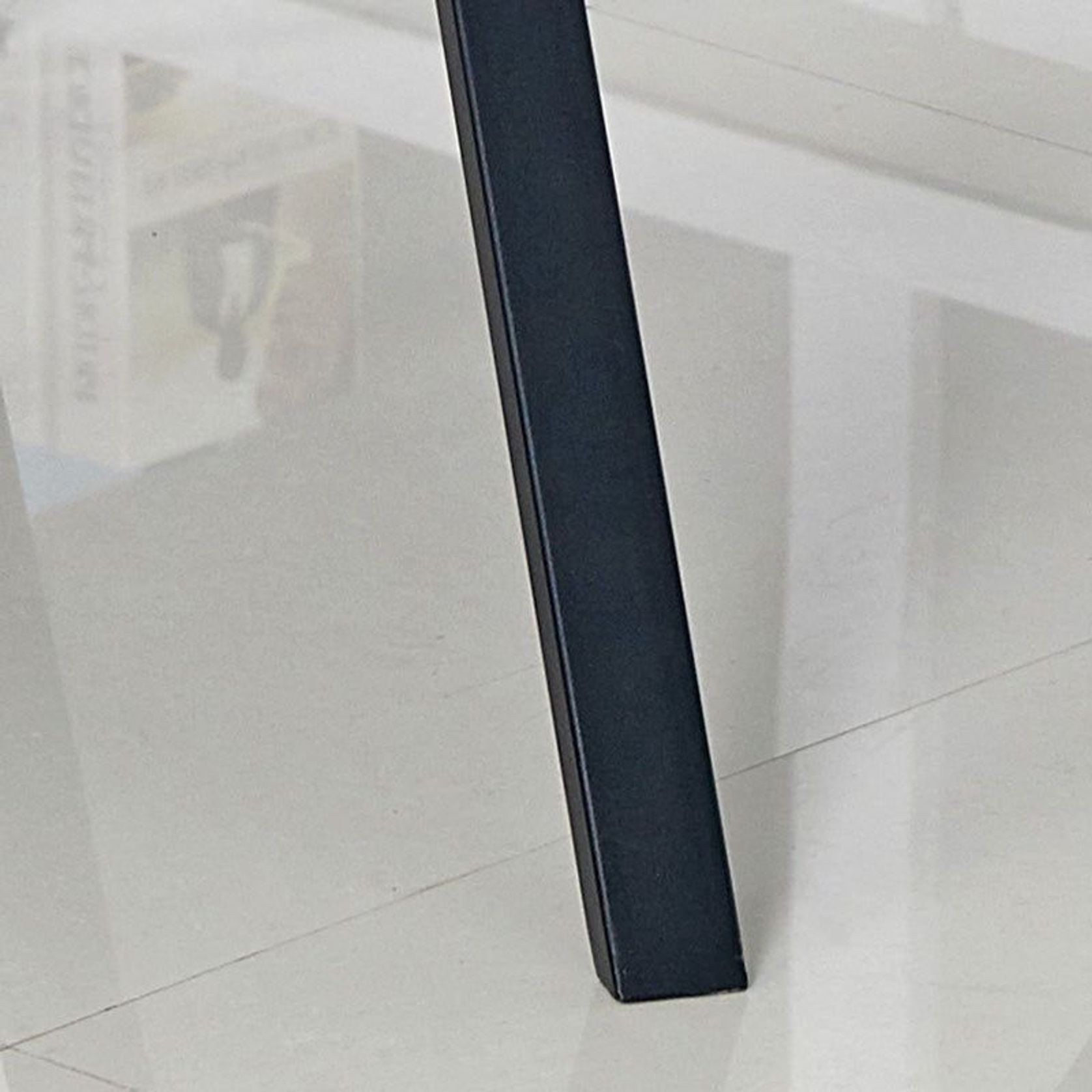 TANI Round Dining Table 110cm - Black gallery detail image