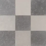 Deux Limestone Checkerboard Tiles gallery detail image