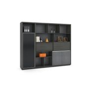 MATEES Display Unit 2.4M - Grey/ Brown gallery detail image