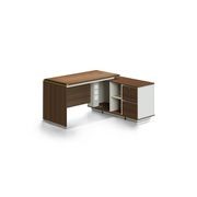 ANDERSON Executive Desk 1.6M Reversible - Australian Gold Oak gallery detail image