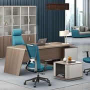 ANDERS Executive Desk Reversible Return 2.0M - Australian Gold Oak/ Beige gallery detail image