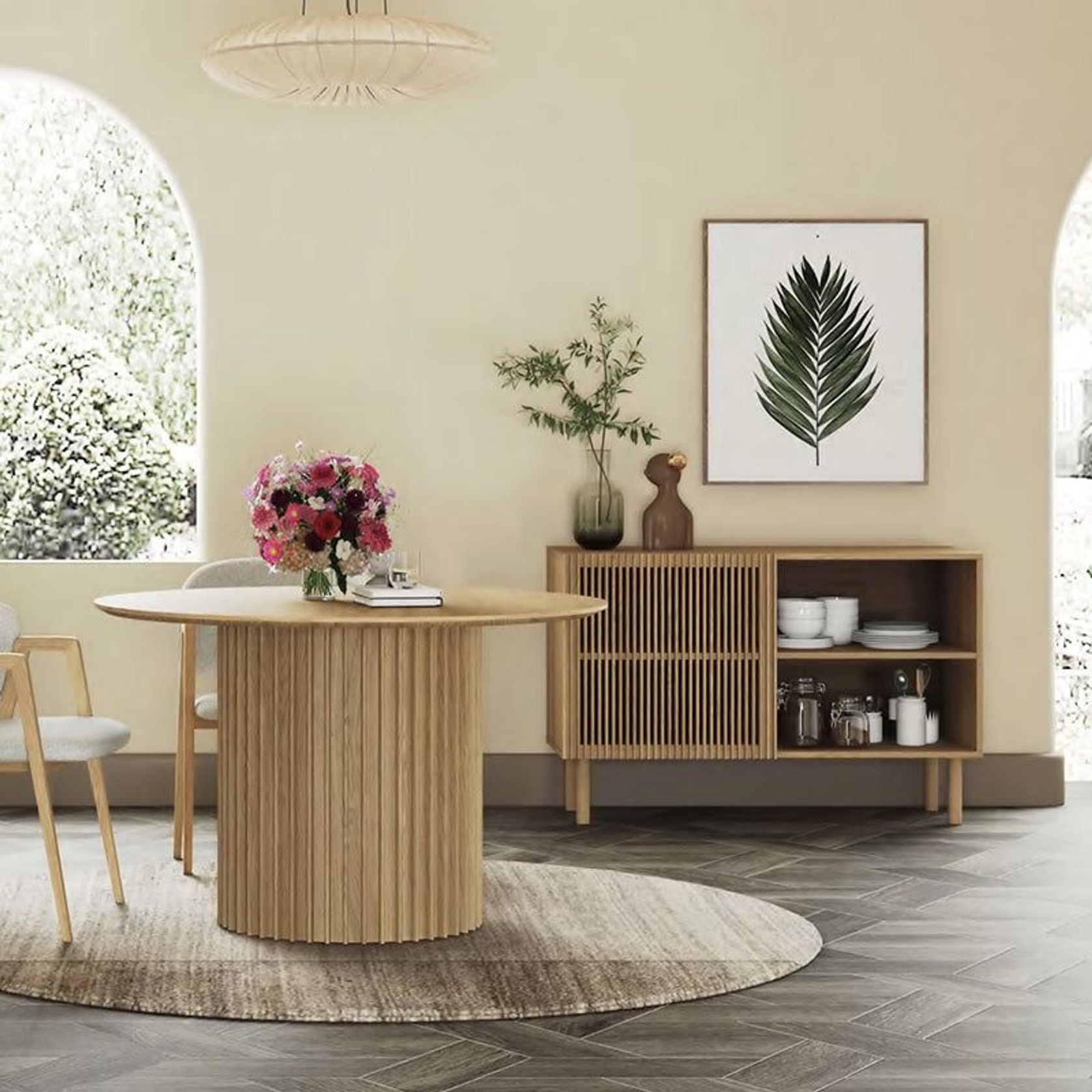 ORTON Sideboard Buffet 120cm - Oak gallery detail image