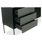 SEGAN Sideboard Buffet 160cm - Black & Grey gallery detail image