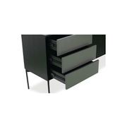 SEGAN Sideboard Buffet 160cm - Black & Grey gallery detail image