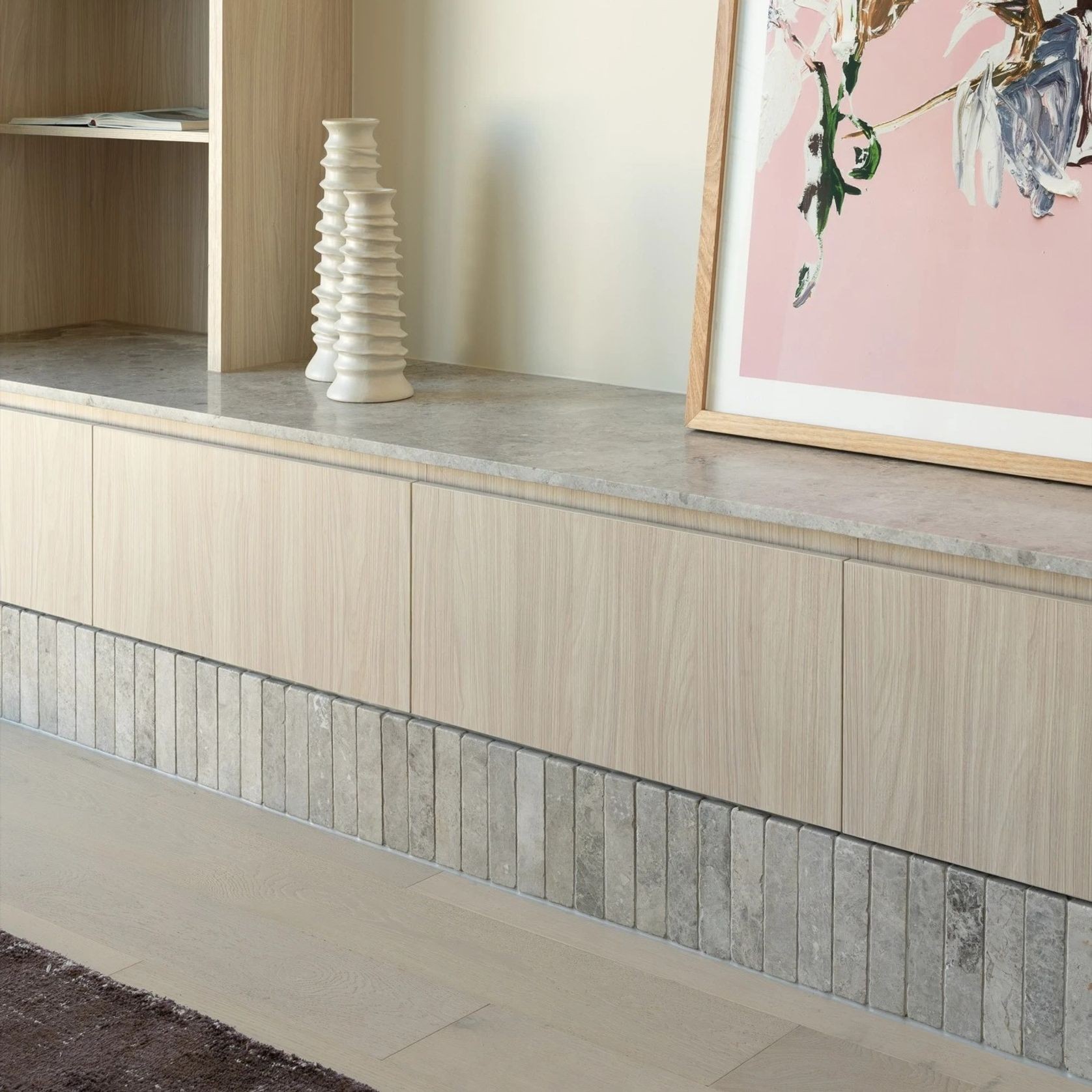 Tundra Ocean Limestone Benchtop gallery detail image
