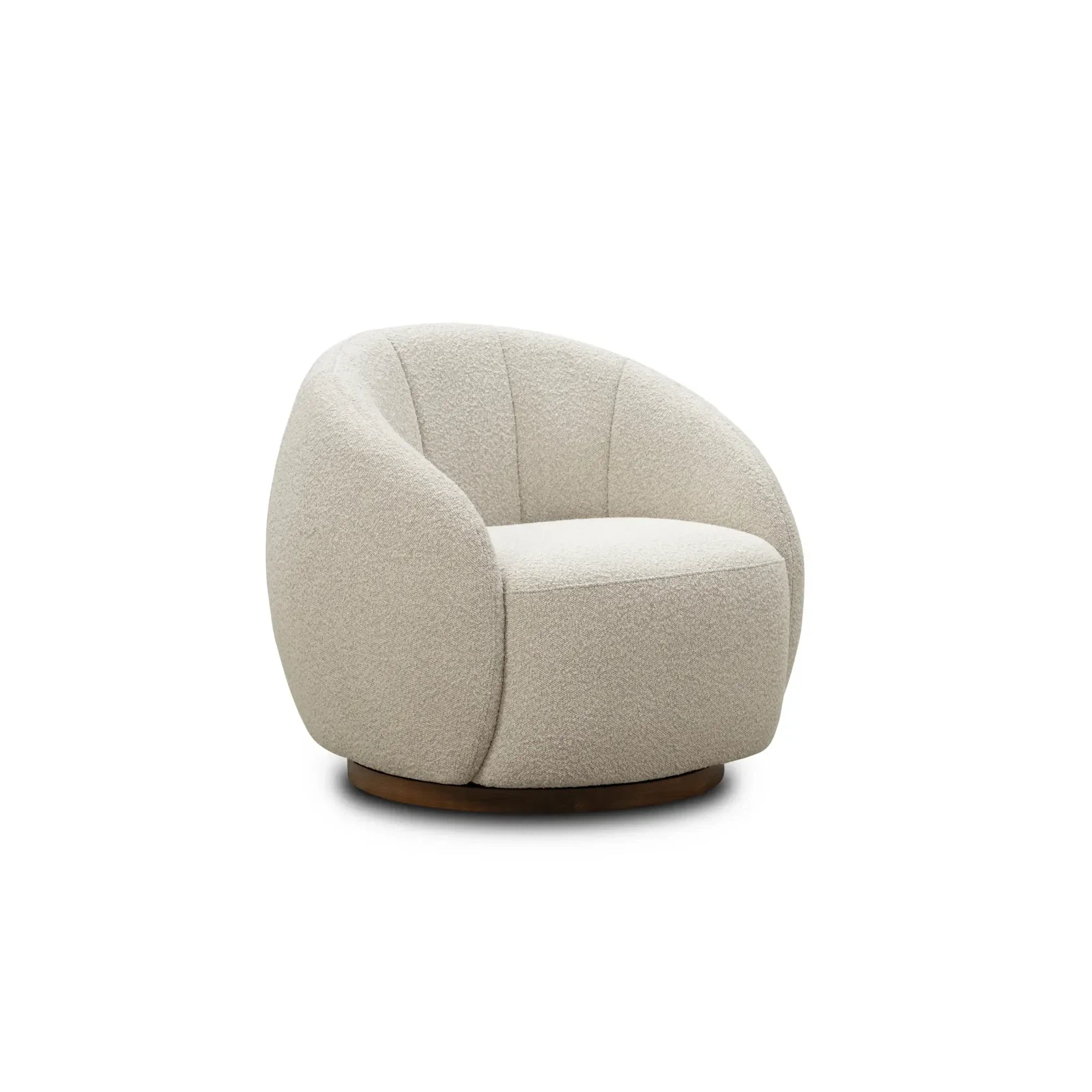 Lark Swivel Armchair - Copenhagen Grey gallery detail image