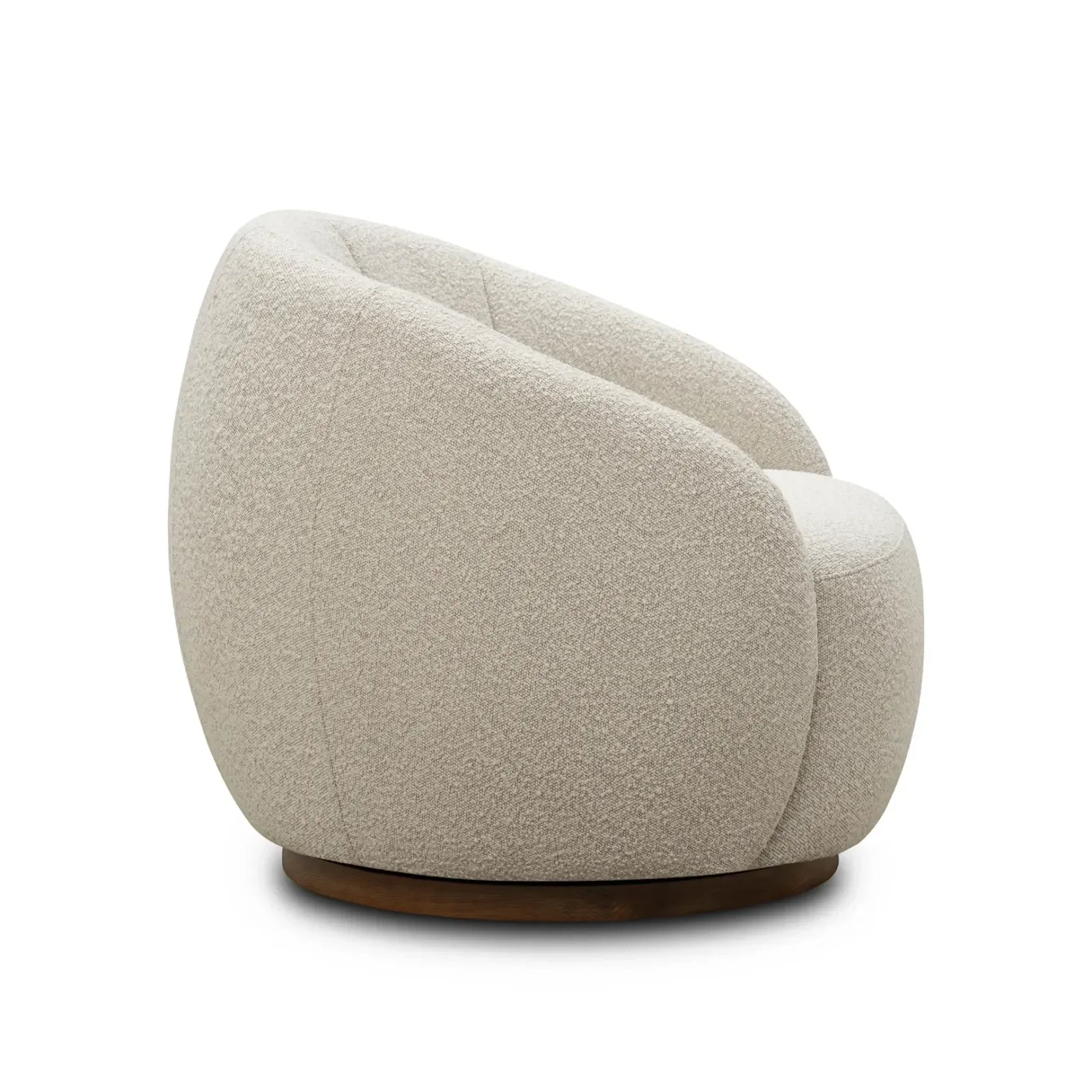 Lark Swivel Armchair - Copenhagen Grey gallery detail image