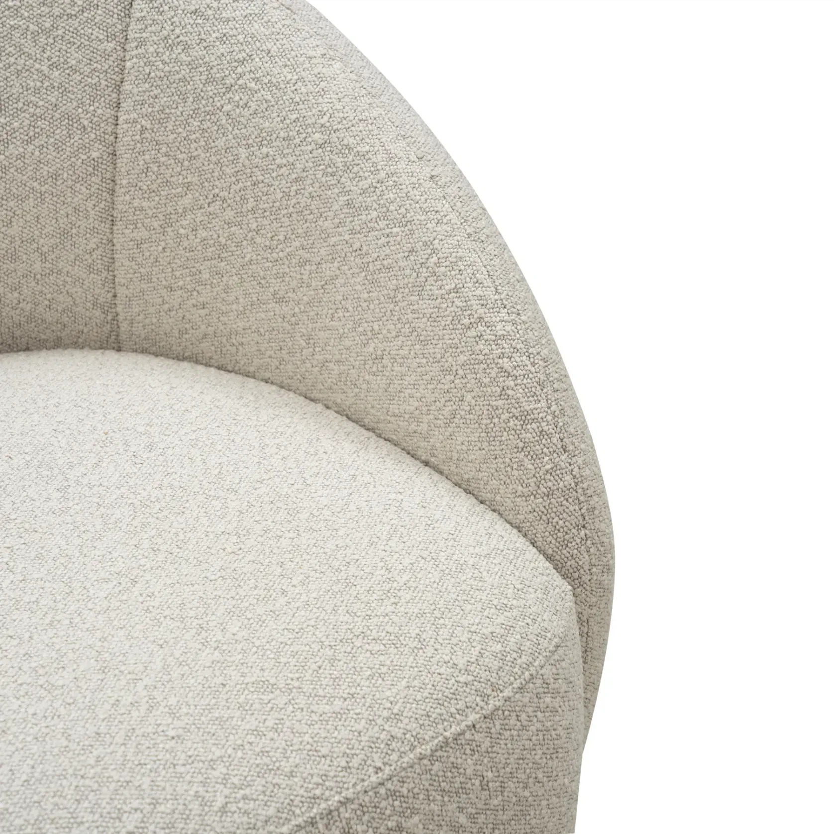 Lark Swivel Armchair - Copenhagen Grey gallery detail image