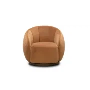 Lark Swivel Armchair - Opal Ochre gallery detail image