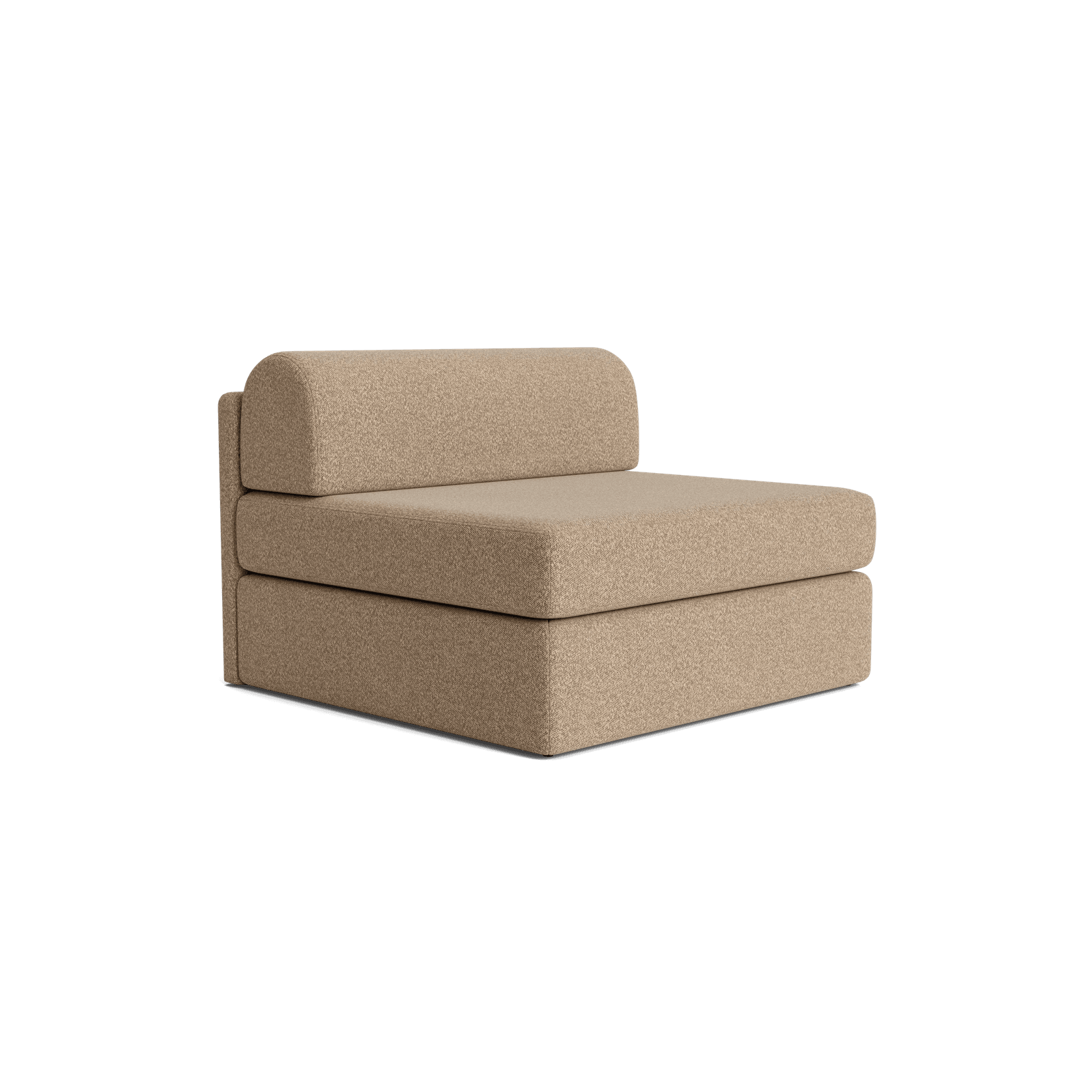 Addy Armless Middle Module - Copenhagen Espresso gallery detail image