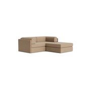 Addy 3 Seater Chaise Sofa - Copenhagen Espresso gallery detail image