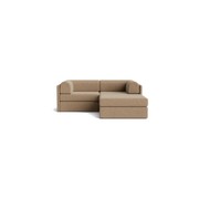 Addy 3 Seater Chaise Sofa - Copenhagen Espresso gallery detail image