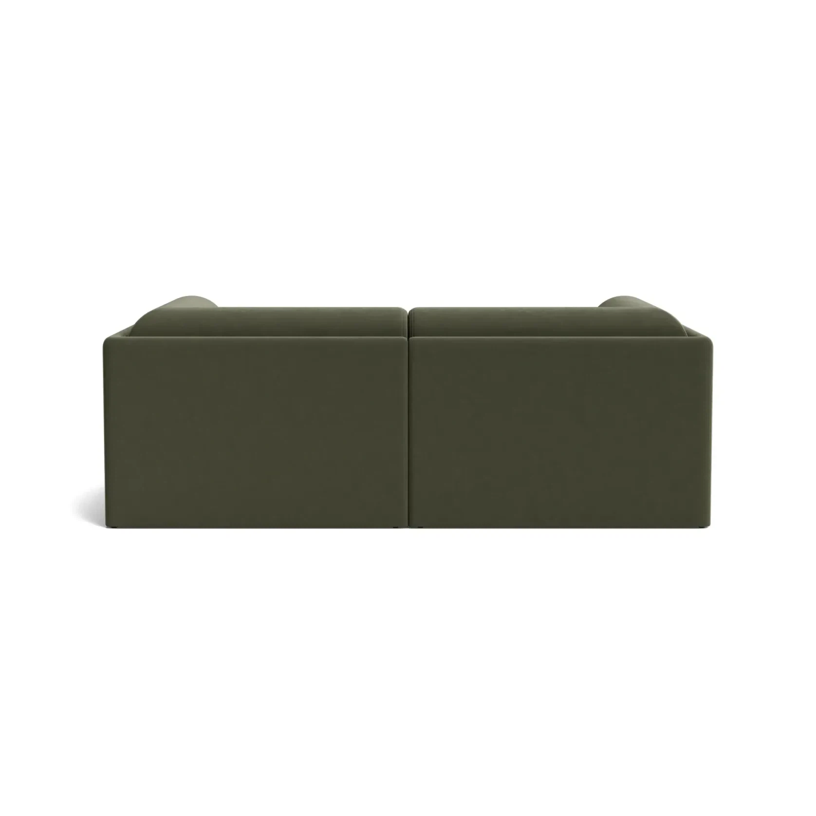 Addy 3 Seater Chaise Sofa - Eden Leaf gallery detail image