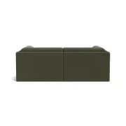 Addy 3 Seater Chaise Sofa - Eden Leaf gallery detail image